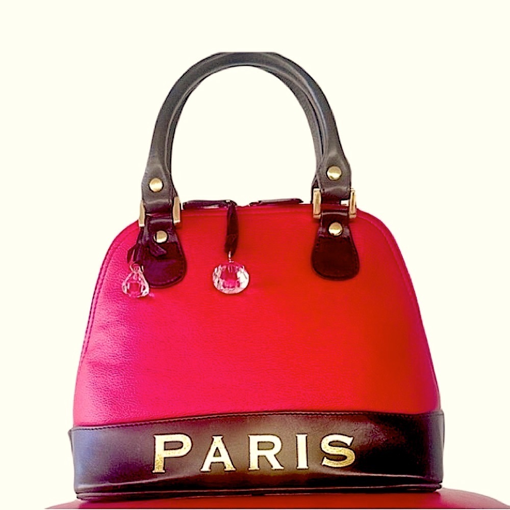 My Flat in London Red and Brown Mini Bag